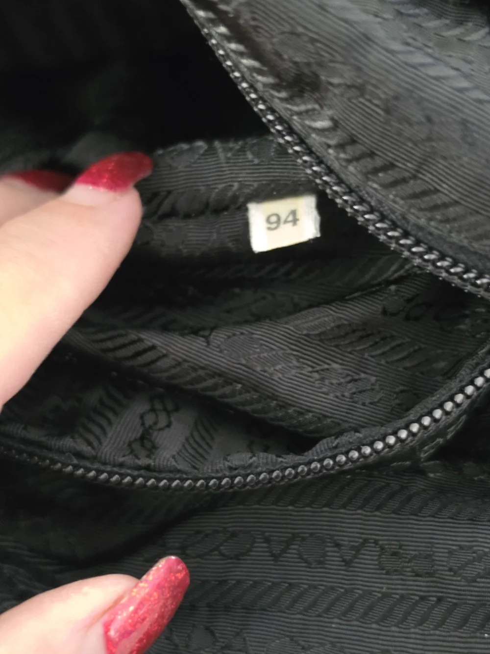 Vintage Prada Tessuto Nylon Shoulder Tote Bag